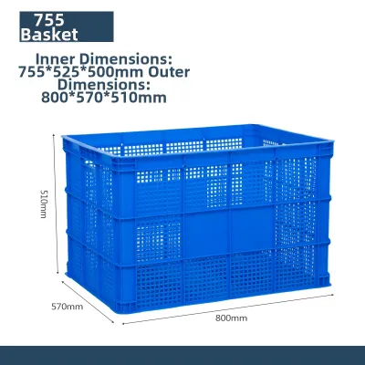 QIGEYOUPIN | Large Strengthened Rectangular Plastic Storage Box