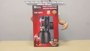 Máy Xay Sữa Hạt và Xay Hút Chân Không Đa Năng Mishio MK307 - Hàng Chính Hãng