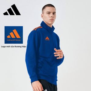adidas | Áo Khoác Thể Thao Cổ Đứng Kinh Điển Cho Nam Mùa Xuân Thu