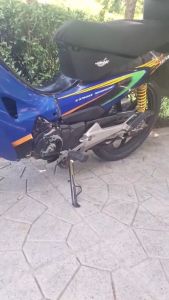 ขาตั้งข้าง มอเตอร์ไซค์ ขาตั้งเวฟ ขาตั้งรถSonic/Dream/Super cub/Dash สีดำ รับน้ำหนักได้มากและการรองรับที่แข็งแกร่ง ขาตั้งเดิม ตัวหนา พร้อมสปริง รับน้ำหนักได้มากและการรองรับที่แข็งแกร่ง เเข็งเเรงใช้ รุ่นสากลเหมาะกับรถจักรยานยนต์ส่วนใหญ่