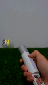 Senter Emergency LED S69 Zoom Flashlight COB Waterproof Type-C Cahaya Depan Samping