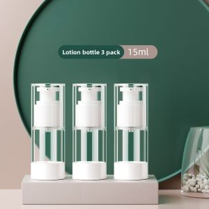 CHUSHE | Portable Travel Dispenser Bottle Vacuum Pump Head for Shampoo and Body Wash