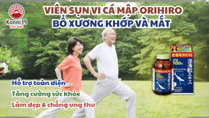 VIÊN SỤN VI CÁ MẬP ORIHIRO CỦA NHẬT (HỘP 360 VIÊN)