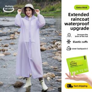 Portable Waterproof Raincoat for Adults and Children
