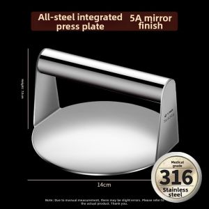 Besee | Food-Grade Stainless Steel Patty Press
