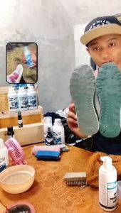 Paket Pembersih Sepatu Schon Segen Refil Bonus Kain Microfiber