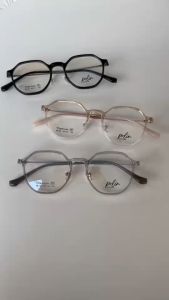 Polin กรอบแว่นสายตา รุ่น 86130 เนื้อวัสดุเบต้าไทเทเนี่นม ยืดหยุ่น ไม่หัก