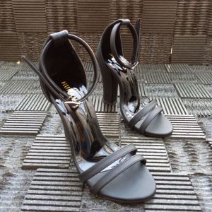 Murano Aurelia Black High Heels Kualitas Premium Size 32-41