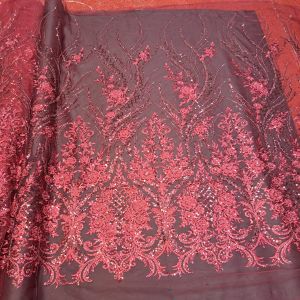 Eksklusif !! Tulle Payet Bordir | Bahan Kebaya Mewah | Full Payet | Terbaru