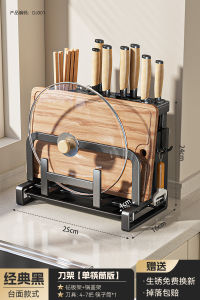 Nhà Bếp Inox Giá Để Dao Đa Năng Treo Tường Xả Kho Cho Thớt Nắp Nồi Người Tổ Chức