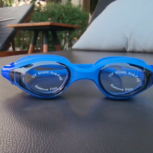 Spandex แว่นตาว่ายน้ำ สายเลื่อนอัตโนมัติ เลนส์กันฝ้า ซิลิโคนแท้ ใส่สบายตา น้ำไม่เข้า แถมฟรีที่อุดหู รุ่น Supreme SW406