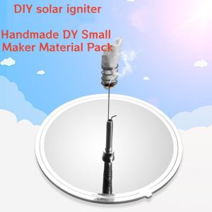 Portable Waterproof Windproof Solar Energy Focusing Tool Outdoor Physics Science Experiment Kit Sun Light Collector Educational