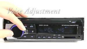 JSD-520D  เครื่องเสียงรถยนต์ Bluetooth วิทยุFM MP3 เครื่องเล่นเสียง USB/SD/AUX เครื่องเล่นวิทยุ(ไม่มีการควบคุมพวงม)