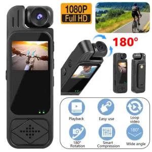 4K Mini Body Camera Audio Video Recording Police Wearable Body Worn Portable Personal Camcorder Action Outdoor Video Recorder