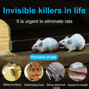 🔥No rats for 100 years!rat repellent ultrasonic 2025 High-tech sonic mouse repellent pest repeller halau tikus Intelligent Ultrasonic Mouse Repeller 360°full 100% ultrasonic killing Ultrasonic mouse repellent No noise safe and no radiation老鼠驱赶器