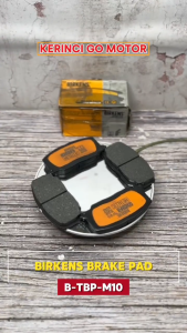 Birkens TBP-M10 Kampas Rem Depan Brake Pad Corona 1.6 Twincam 87-92