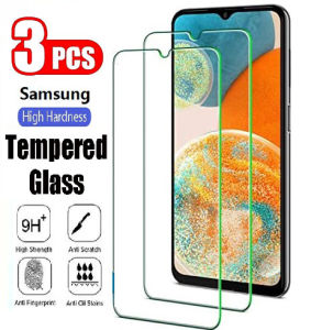 3Pcs Screen Protector Tempered Glass For Samsung Galaxy M02 M02S M04 M05 F02S F04 F05 A01 A02 A02S A03 A03S A04 A04E A04S A05