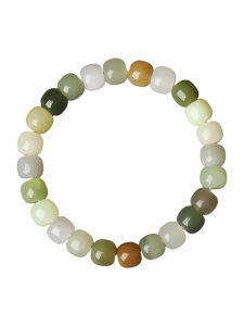 QINBAOSHUIJING | Natural Hetian Jade Bracelet for Men and Women