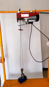 Máy tời điện PA500 cáp dài 12 mét Tời Điện Phù hợp sử dụng cho hộ gia đìnhnhà cao tầng và nhà máy lớn