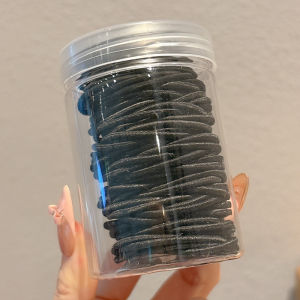 NING ZHOU | Black Elastic High Ponytail Hair Tie