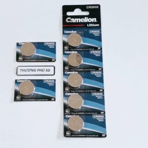 Pin CR2032 - 3V 2032 DL2032 BR2032 KL2032 ECR2032 5004LC / Pin cmos 2032 3V Camelion chính hãng