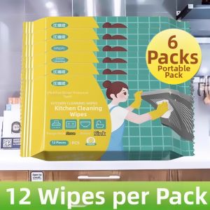 Yinian | Grease and Dirt Removal Kitchen Wipes Large and Thick