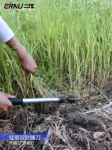 Steel Handle Sickle/Sabit Rumput Grain harvesting Garden Reaping Hook Weed removal Outdoor adventure Pisau Sabit Kapak