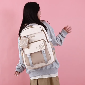 TOLA TOLIBAGS - Tas Ransel Sekolah SD SMP Anak Perempuan Tas Perjalanan Tahan Air