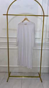 Inner Dress Daleman Gamis manset LongSleeve Lengan Panjang Turtleneck Bahan Spandek Rayon Lembut dan Adem