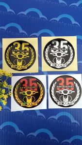 Sticker EX5 Dream 35TH Anniversary Epoxy Logo