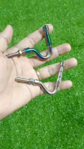 Móc treo đồ xe máy móc câu V5 inox