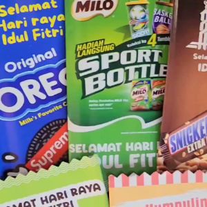 Amplop Lebaran Permen Bergerigi 10 Pack Isi 100 Lembar: Motif Lucu & Murah Meriah