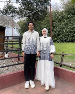 FAHIMA DRESS WHITE - BAJU TENUN - COUPLE BAJU TENUN