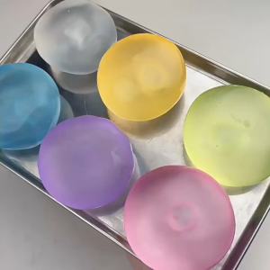 UNRAION Squishy Toy Shapeable Coconut Oil Ball Stress Relieving Toy Vase Ventilatory Ball