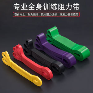 LaTeX Elastic Belt Household Workout Strength Training Chest Expander Thick Ring Pull-up Auxiliary Tension Band Resistance Band