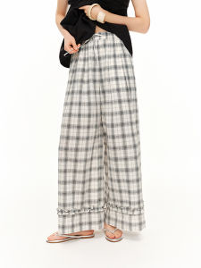 Relaxed Fit High Waisted Trousers
