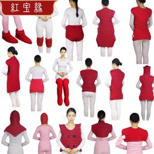 Heating Pad Red Bean Bag Upgrade Version Electric Heating Blanket Thermal Therapy Neck Warm Abdomen Whole Body Care Equipment