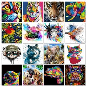 GATYZTORY 40x50cm Painting By Numbers Animals: A Comprehensive Guide