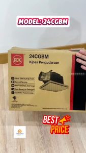 KDK 24CGBM STEEL TYPE CEILING MOUNTED SIROCCO VENTILATING FANS /CEILING TYPE EXHAUST FAN READY STOCK