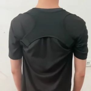 ปรับปรุงหลังค่อมปรับปรุงท่าทาง ใส่นั่งทำงาน  เสื้อหลังตรง ที่รัดพยุงหลังและเอว สายดัดหลังตรง