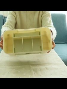 Organizer Kosmetik Multifungsi Warna Pastel dengan Desain Praktis - Tempat Penyimpanan Makeup & Perhiasan