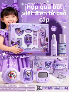 Electric Study Set School Supplies Gift Box