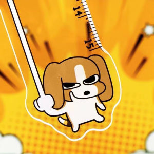 Delightful Creative Cute Funny Ruler Precision Drawing Tools Lovely Cartoon Anime Stationery Pen Case Desk Supplies