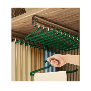 Bộ 5 Móc treo quần tây treo khăn đồ ngủ thiết kế thông minh hình ngỗng siêu bền-NIEVE