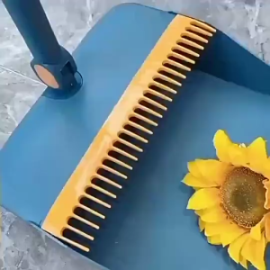 Set Sapu Pengki Lipat Serbaguna Alat Pembersih Lantai Otomatis Sapu Lantai Pengki Set Dengan Serok Rambut Alat Pembersih Lantai