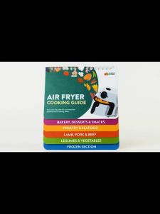 7” x 6” Inches Keto Food/Instant Pressure Cooker/Air Fryer Cooking Guide Cooking Times Chart Refrigerator Sticker Kitchen