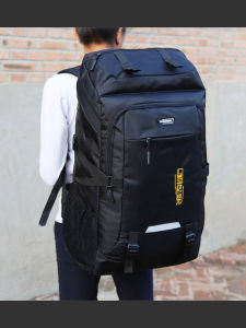 Xin Bisheng Dung Tích Siêu Lớn Du Lịch Ngoài Trời 80L Dành Cho Nam Và Nữ Thể Thao Leo Núi Túi Dây Kéo Chống Thấm Nước Đóng Cửa