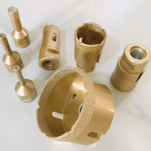 1pc6-100mm Dry Diamond Porcelain Drilling Core Bits Ceramic Tile Hole Saw Cutter Granite Marble Drill Bits with M14Thread Opener