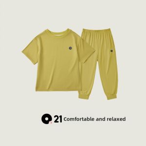 Q21 | Silky Smooth Comfortable Wide Fit Pajama Set