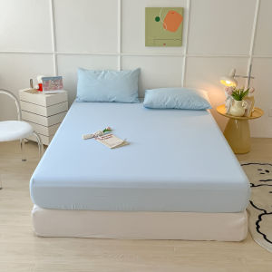 ชิ้นเดียว Non- ผ้าฝ้าย ล้างน้ํา ผ้าฝ้าย ผ้าปูที่นอนกันฝุ่นและ กันลื่น ผ้าคลุมที่นอนผ้าปูที่นอนหลังคา